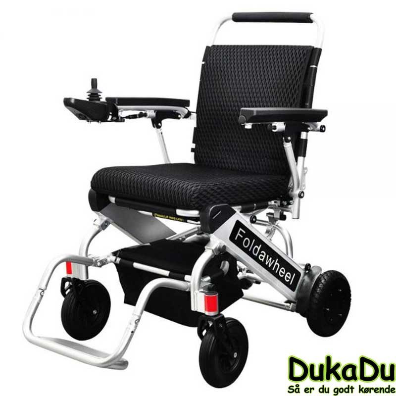 overdrive succes Bourgogne Foldebar el kørestol PW999 - foldes på 1 sekund - Den letteste i verden