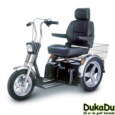 DukaDu SE - 3 hjulet retro el scooter